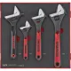 4 Piece Adjustable Wrench Set (EVA)